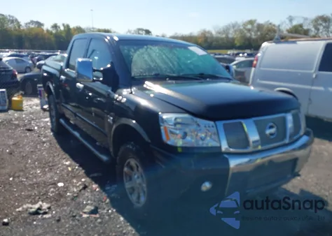 2004 Nissan Titan Se from USA, damaged, VIN 1N6AA07B64N534411